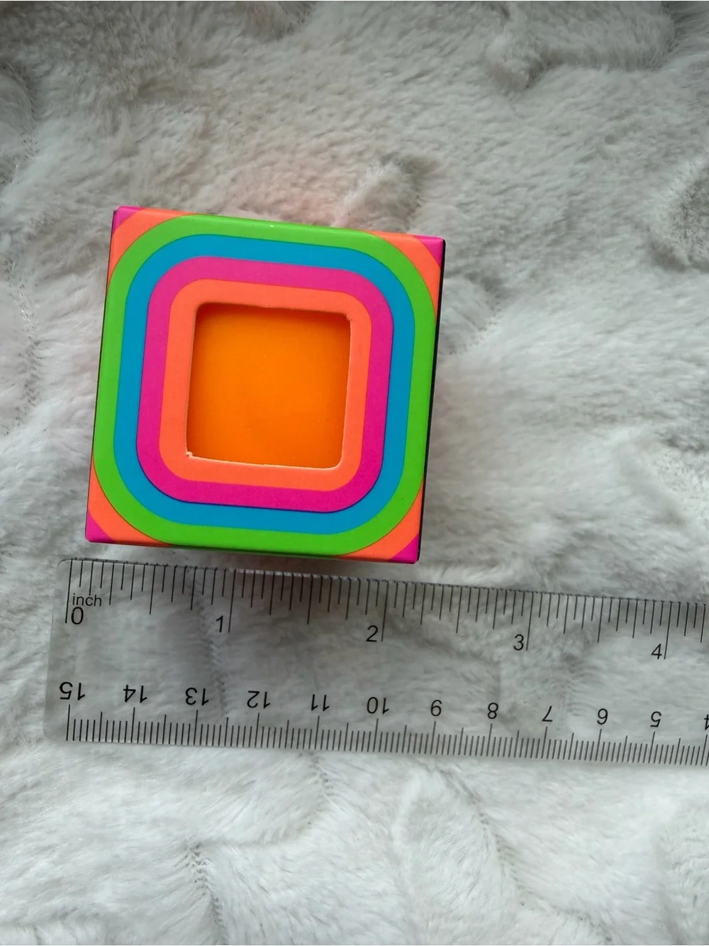🧡🧊 **NIB – ORANGE NEEDOH COOL CUBE MINI SQUISHY!** 🧊🧡